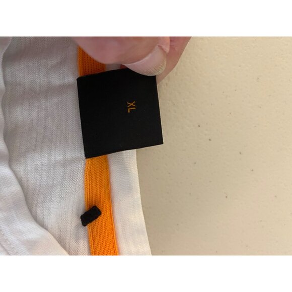 Hugo Boss Mens White T-Shirt With Graphic Print Cotton Blend Medium - Picture 5 of 11